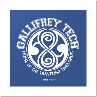 Gallifrey Tech - College Wear 01 Posters and Art